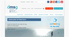 Desktop Screenshot of dmsg.de